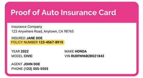 What Is A Policy Number For Car Insurance Key Facts To Know The