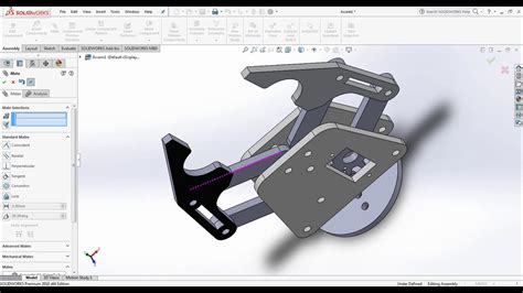 Gripper In Solidworks 2016 Youtube