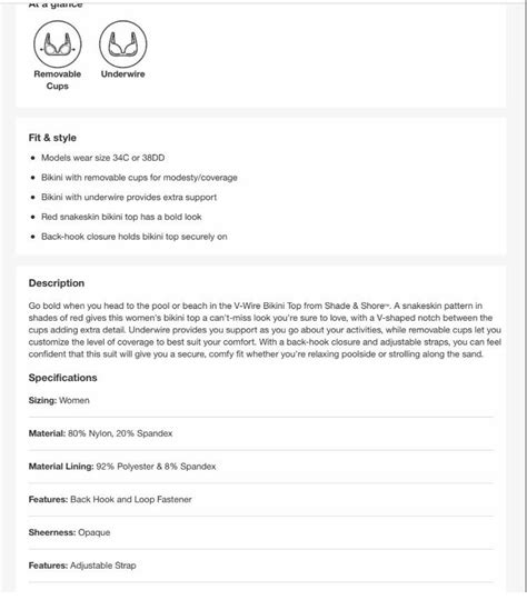 Target Shade And Shore V Wire Bikini Bra Top Bottom 3 Gem