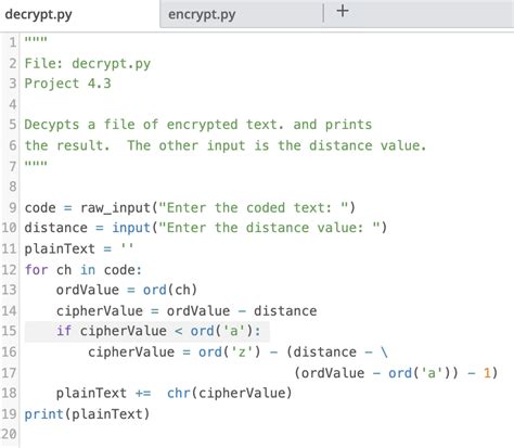 Solved Modify The Scripts Of Projects And To Encrypt And Chegg