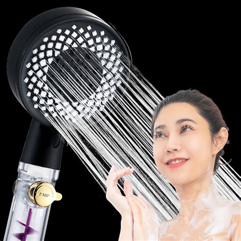 Shldybc Shower Head High Pressure Handheld Showerhead Turbo