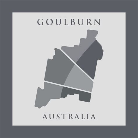 Goulburn City Map Geometric Simple Logo 23779747 Vector Art At Vecteezy
