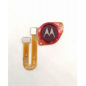 Sensor Biometria Moto E Plus Xt Vermelho Original Motorola O