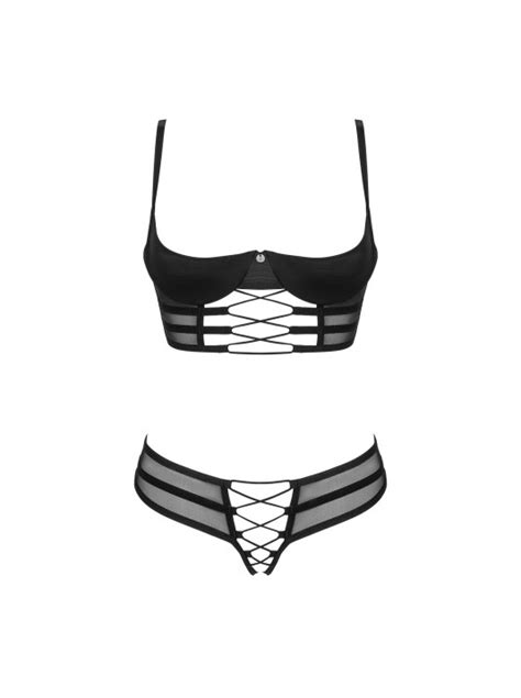 Ingrosso Intimo Obsessive Lingerie Roxelia Set Intimo Aperto