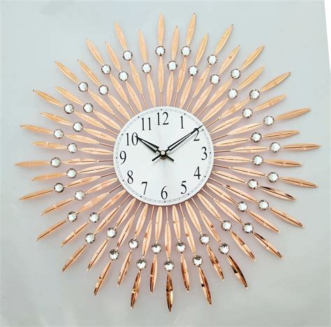contemporary  large modern wall clock designs  enhanced