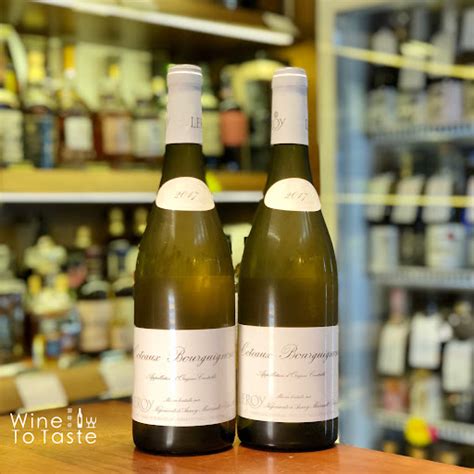 Maison Leroy Bourgogne Coteaux Bourguignons Blanc France Ml