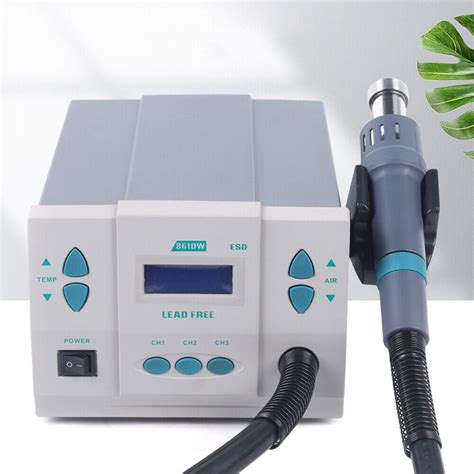 Miumaeov W Hot Air Rework Station Soldering Heat Gun Digital Display Quick Station Walmart