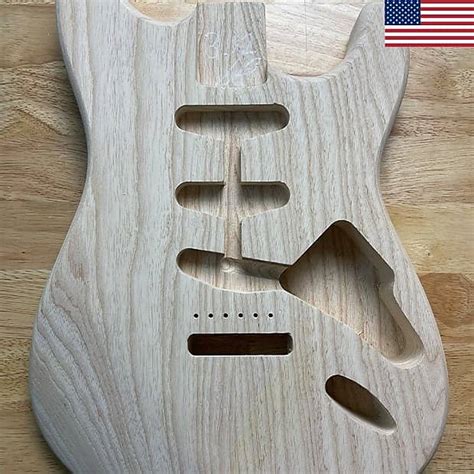 Strat Style Body Unfinished Reverb