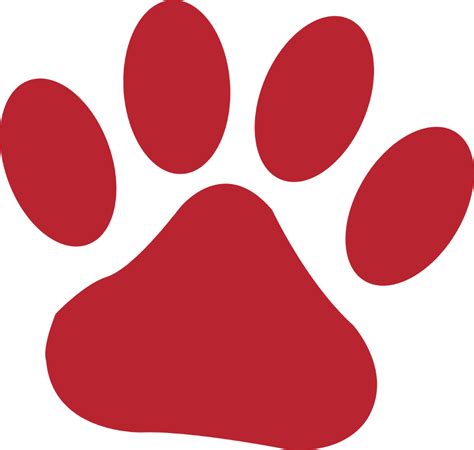 Download High Quality paw prints clipart colorful Transparent PNG ...