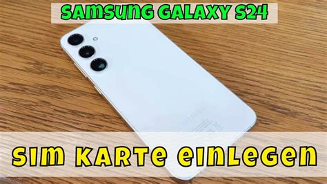 Samsung Galaxy S Sim Karte Einlegen Youtube