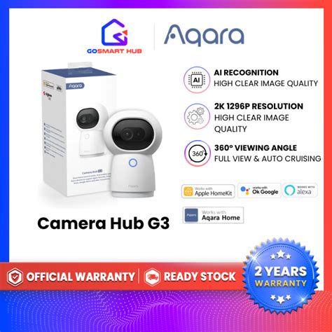 Aqara Camera Hub G3- 2 Years Warranty / DEMO Set | Lazada