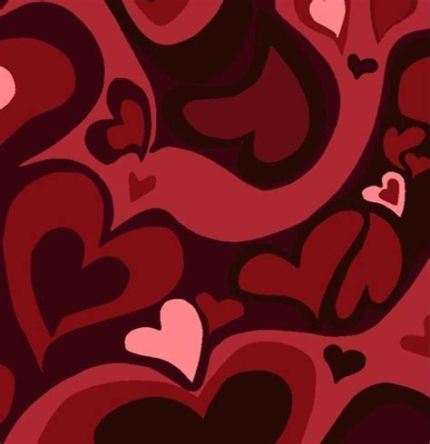 Red Hearts Wallpaper by HedwigsFeather on DeviantArt