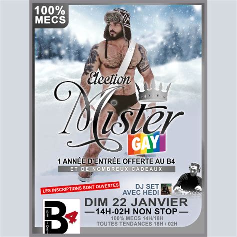 Election Mister Gay Before Sauna Club
