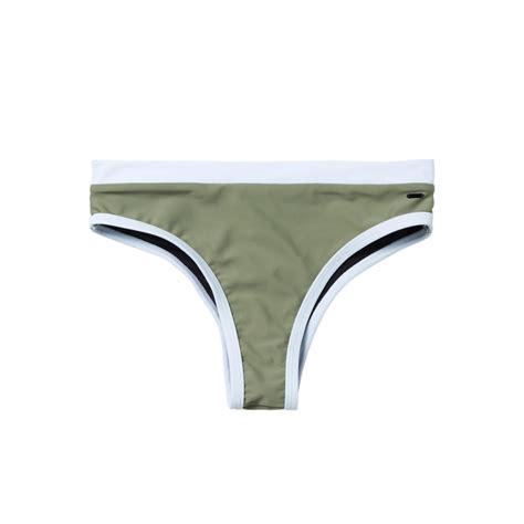 Women Mystic Bikinis Jalou Bikini Bottom Olive Green Mystichop