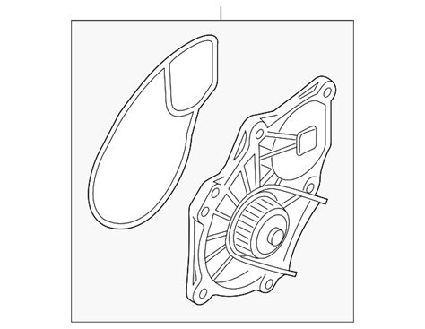 2014-2024 Volkswagen Water Pump Assembly 06L-121-012-L | OEM Parts Online