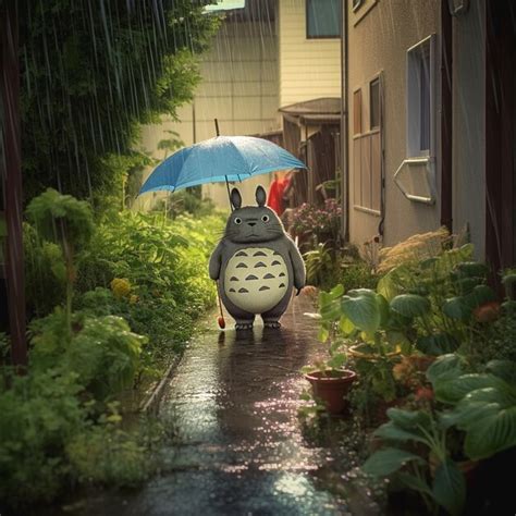 Premium AI Image | landscape with Ghibli Studio style