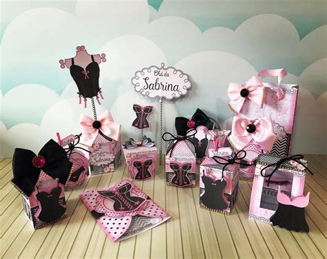 Arquivo de Corte Arquivo Digital Chá de Lingerie Rosa Elo