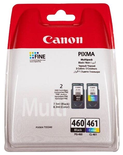 Набор картриджей PG-460 + CL-461/ 3711C004 (для Canon PIXMA TS5340 ...
