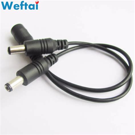 Dc 5525 Power Supply Dc Barrel 2.5 Mm Male To Female Power Cable - Buy ...