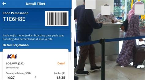 Tidak Diizinkan Naik Kereta Api Tanpa Print Tiket