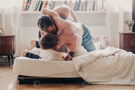 Gay Couple Fighting In Bed 29800512 Stock Photo At Vecteezy