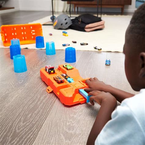 Hot Wheels GCF Track Builder Barrel Box Big Brands Big Savings