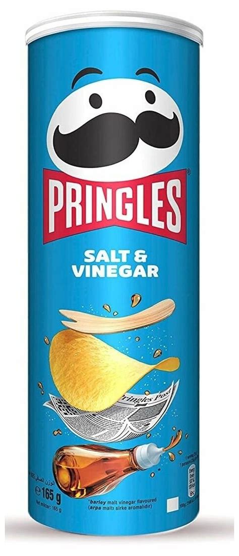 Чипсы Картофельные Pringles Соль и Уксус 165г — купить по выгодной цене ...