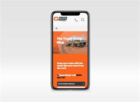 ntis truck assist website design development creative curiosity