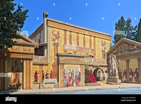 Roman Ii Hotel Frescoes Paphos Cyprus Stock Photo Alamy