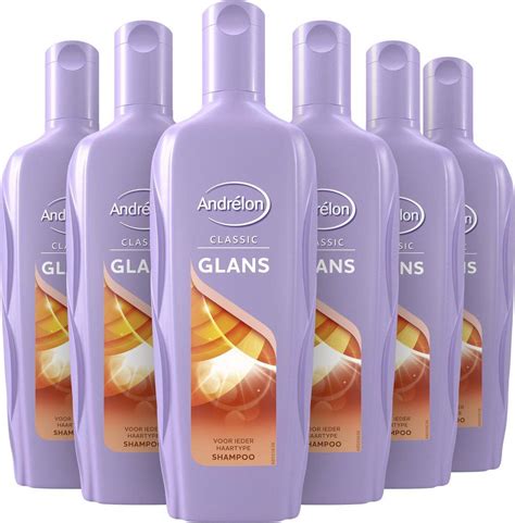 6er Pack ANDRELON Glans Shampoo For Normal Hair 300 Ml