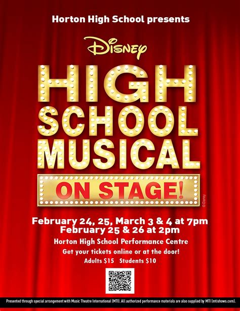 Disney High School Musical at Horton High | Town of Wolfville, Nova Scotia