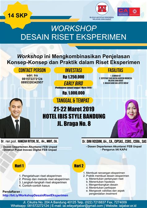 Contoh Desain Poster Seminar Gambaran