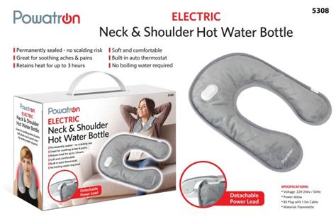 Buy Wholesale Powatron Electric Neck Shoulder Hot Water Bottle Astro Imports