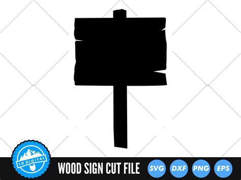 Wooden Sign Svg, Blank Wooden Signage Svg, Signboard, 53% OFF