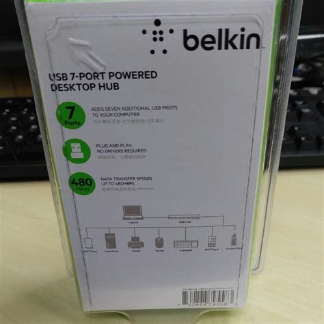 Belkin Usb Port Powered Desktop Hub Computers Tech Parts