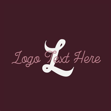 Feminine Signature Business Logo Brandcrowd Logo Maker Brandcrowd