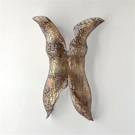 Metal Wall Art Sculpture Abstract Torso Sexy Nude By Nuntchi