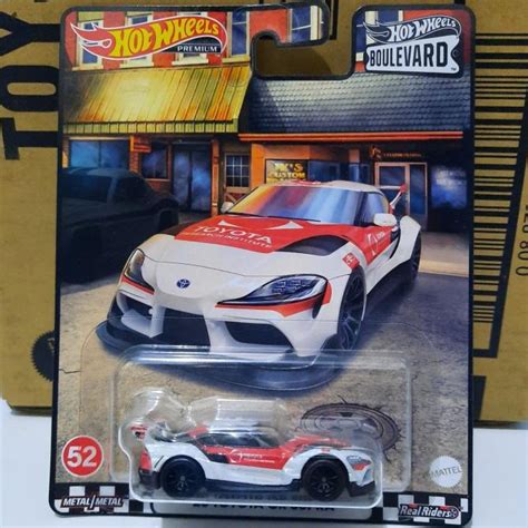 Jual HOTWHEELS HW HOT WHEELS BOULEVARD TOYOTA GR SUPRA MERAH PUTIH NON COD Shopee Indonesia