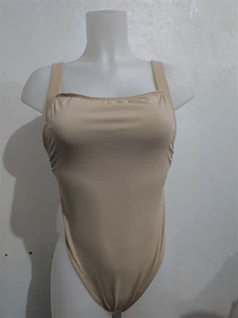 Sewlocal One Piece High Cut Bikini Nude Women S Fashion Swimwear Bikinis Swimsuits On