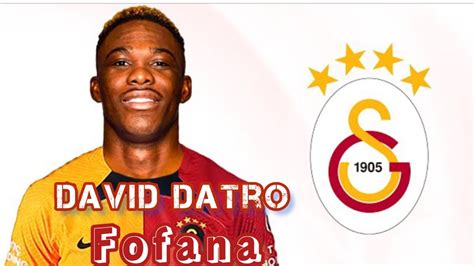 David Datro Fofana🟡🔴 Welcome To Galatasaray And Fofana Best Skills 2023 Youtube