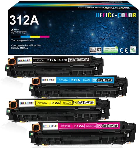 Genuine Hp 312a Toner Cartridges Cf380a Cf381a Cf382a