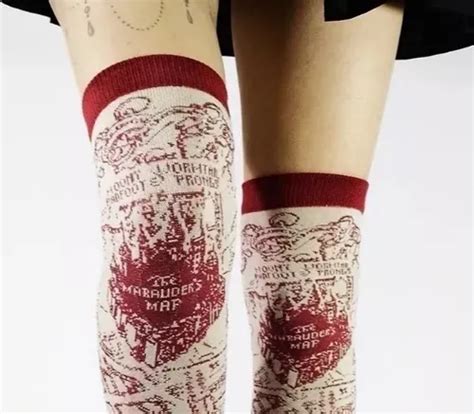 Medias Bucaneras Mapa Del Merodeador Harry Potter Oficial En Venta En