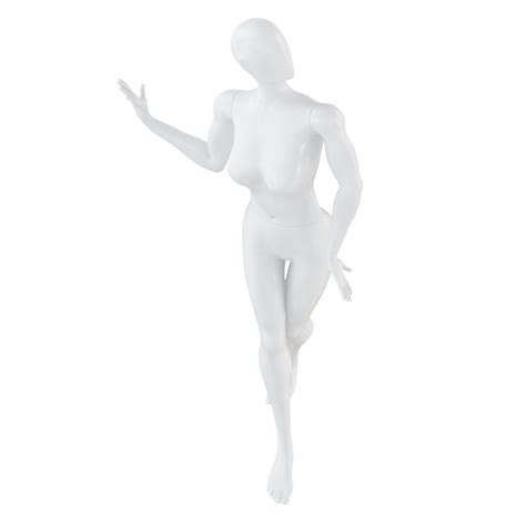 Female White Faceless Mannequin D Model Cgtrader