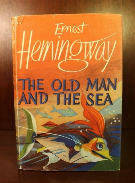 The Old Man And The Sea By Ernest Hemingway Very Good Hardcover 1952