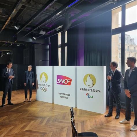 La Sncf Devient Supporteur Officiel Des Jeux Olympiques Et Paralympiques De Paris 2024