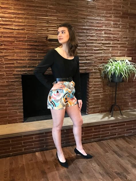 Vintage S S Mod Disco Hot Pants Jumpsuit Romp Gem