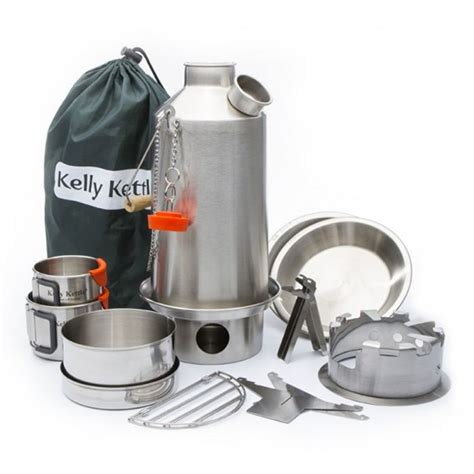 Kelly Kettle Ultimate ‘base Camp Kit Stainless Steel Mcs Outdoor Store