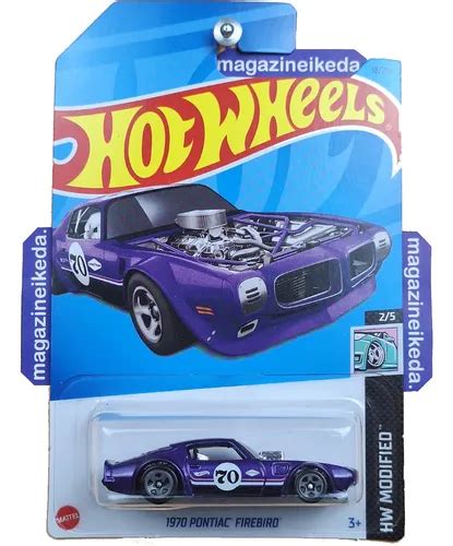 Carro Hot Wheels Pontiac Firebird Hkk Roxo C Mercadolivre