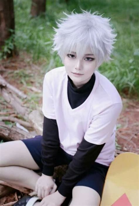killua zoldyck cosplay | Лучший косплей, Портреты мужчин, Косплей