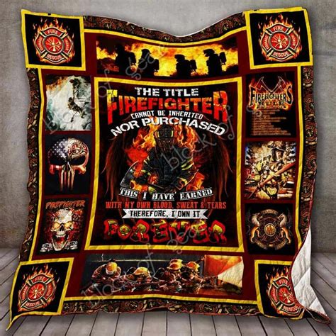 Firefighter Pride Ah Quilt Derqhh Dreamrooma